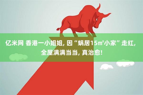 亿米网 香港一小姐姐, 因“蜗居15㎡小家”走红, 全屋满满当当, 真治愈!